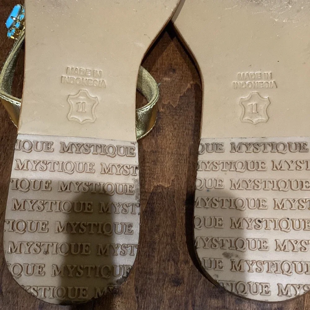 Mystique “San Diego” sandal turquoise - Picture 6 of 10